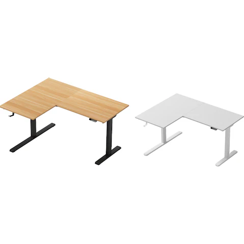 Artiss L-Shape Adjustable Height Standing Desk