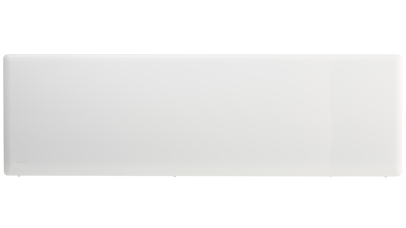Nobo 2.4kW Slimline Wi-Fi Panel Heater with Castors - White
