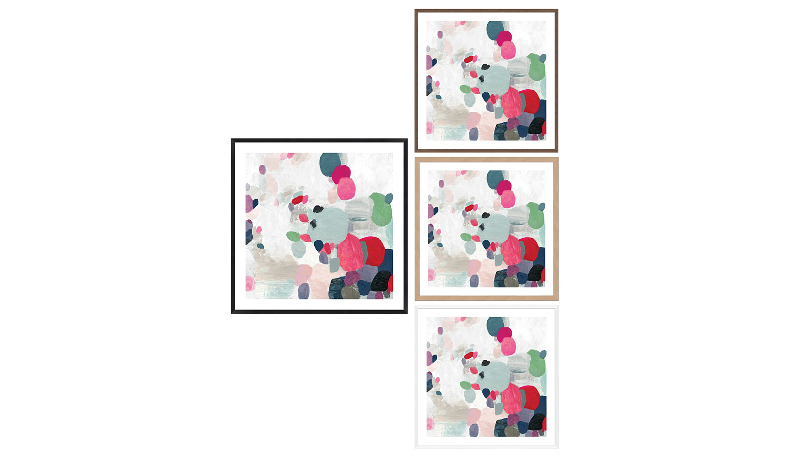 La Grolla Multicolourful II Frame Wall Art