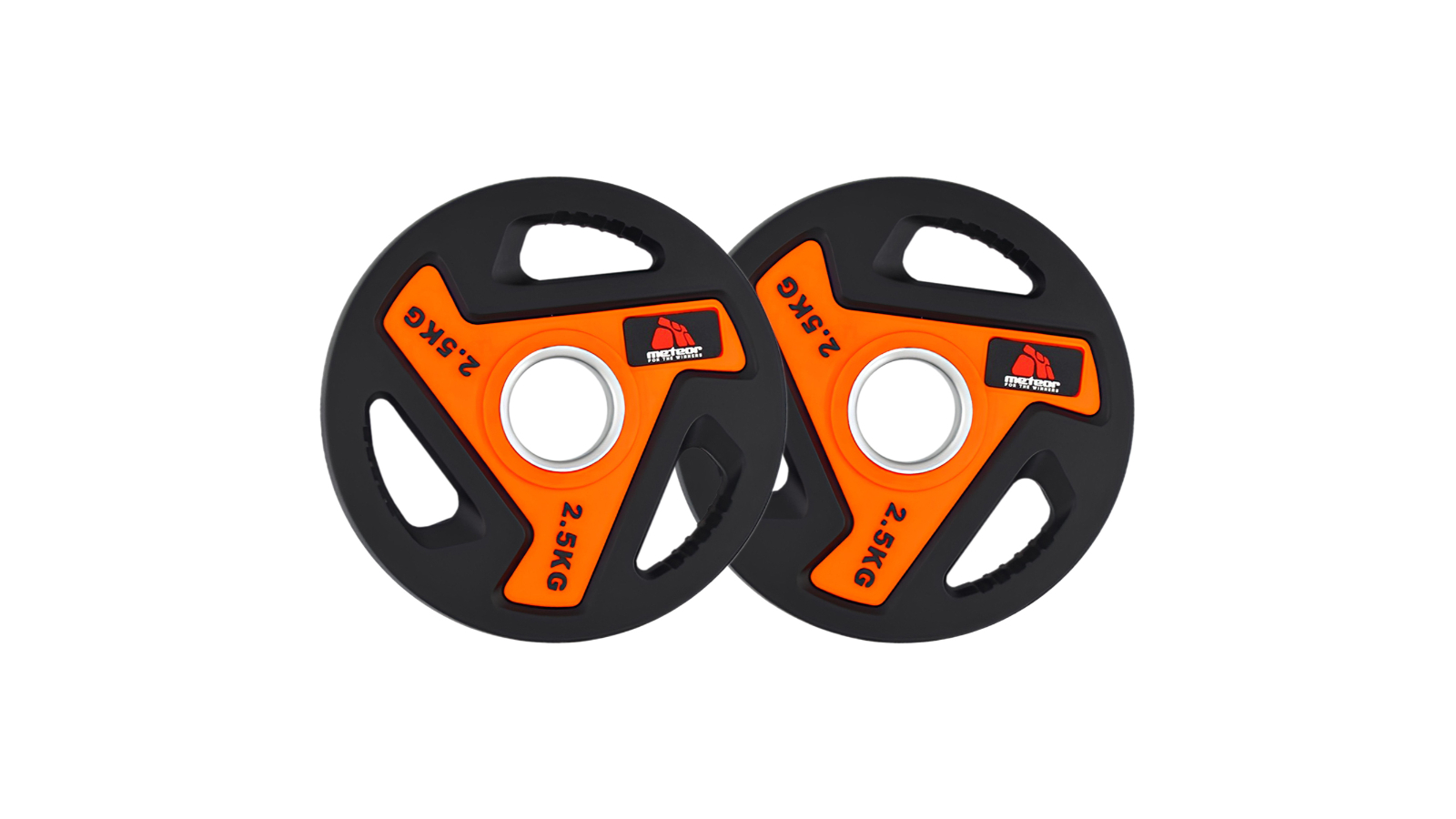 Meteor For The Winners 5cm Urethane Weight Plate for Olympic Barbell - 2.5kg