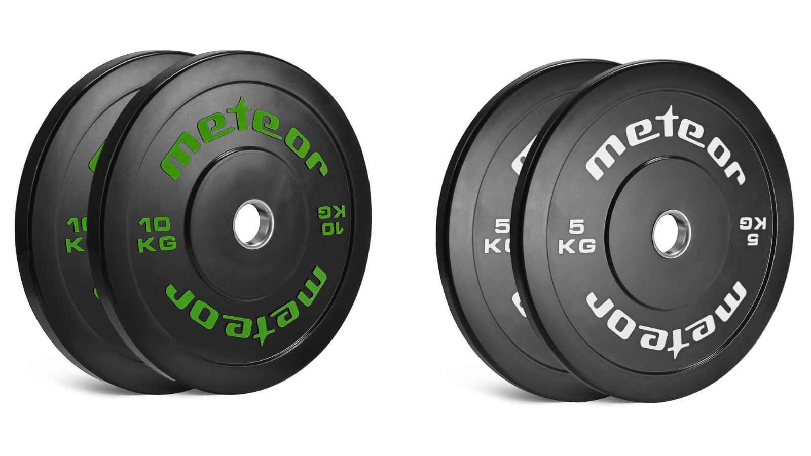 Meteor For The Winners 5cm One Pair Bumper Weight Plate for Olympic Barbell