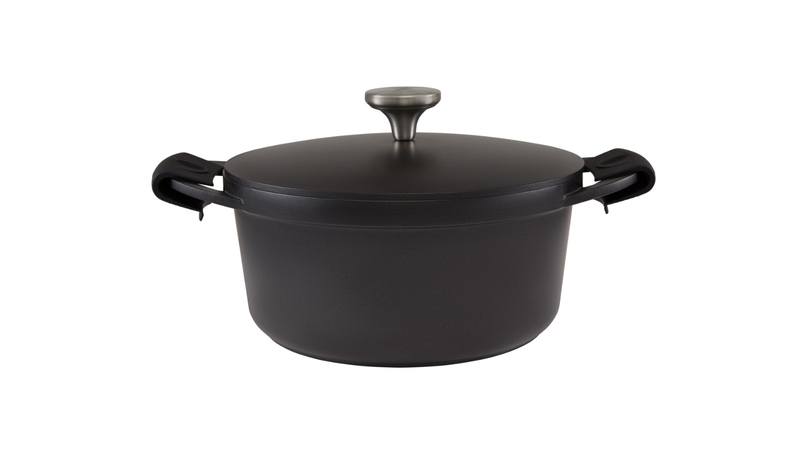 Maxwell & Williams Black 24cm Non-Stick Cast Aluminium Casserole