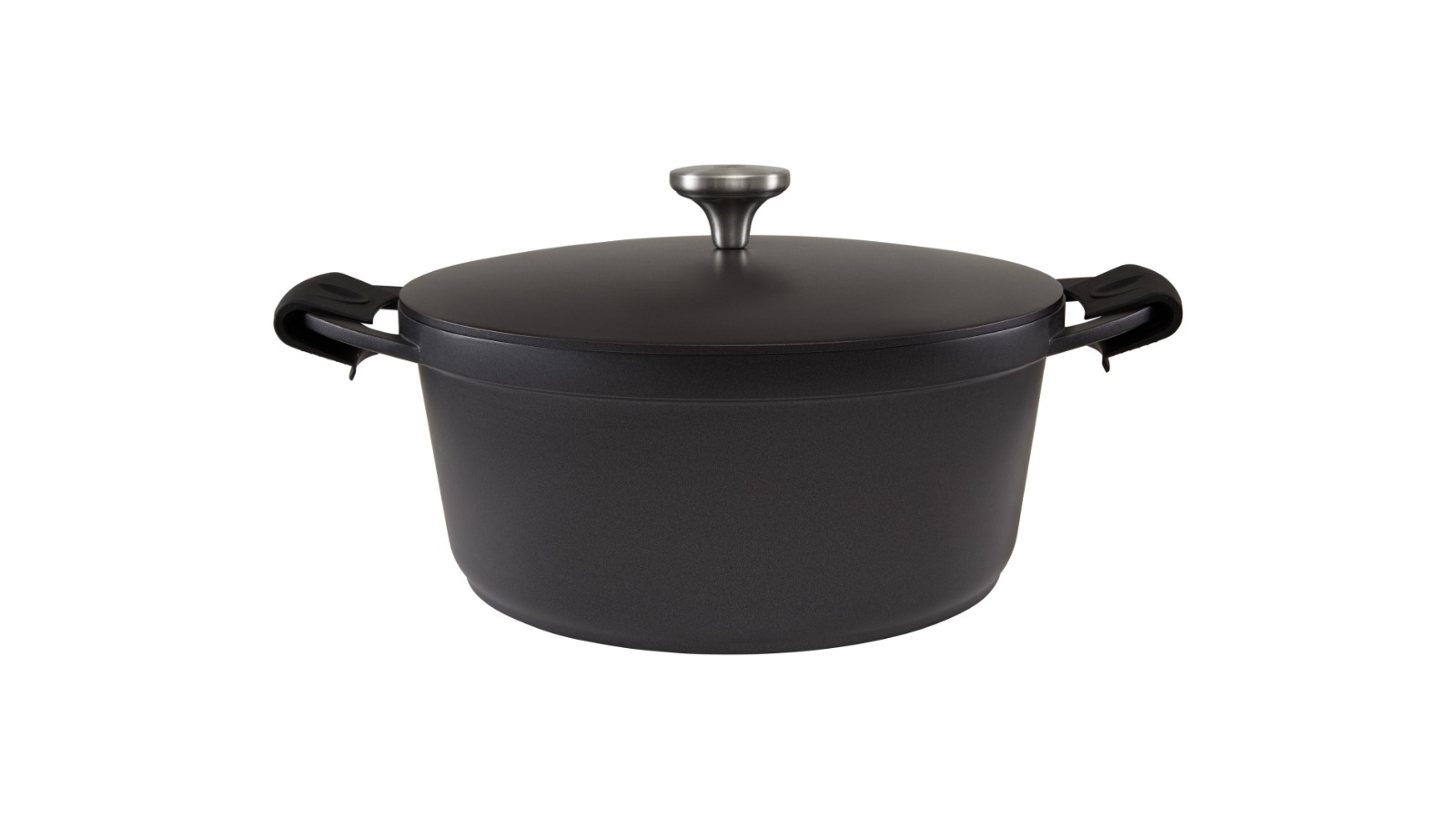Maxwell & Williams Black Versatile Non-Stick Cast Aluminium Casserole - 28cm
