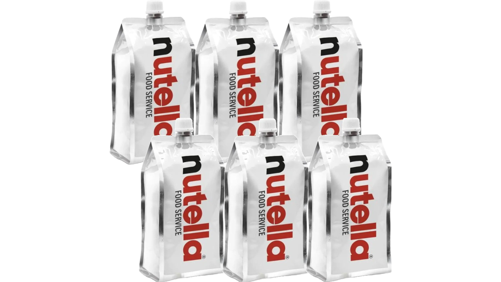 Nutella Chocolate Hazelnut Spread Dispenser Refill - Pack of 6
