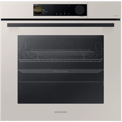 Samsung 600mm 6 Series Built-in Pyrolytic Bespoke Oven - Beige