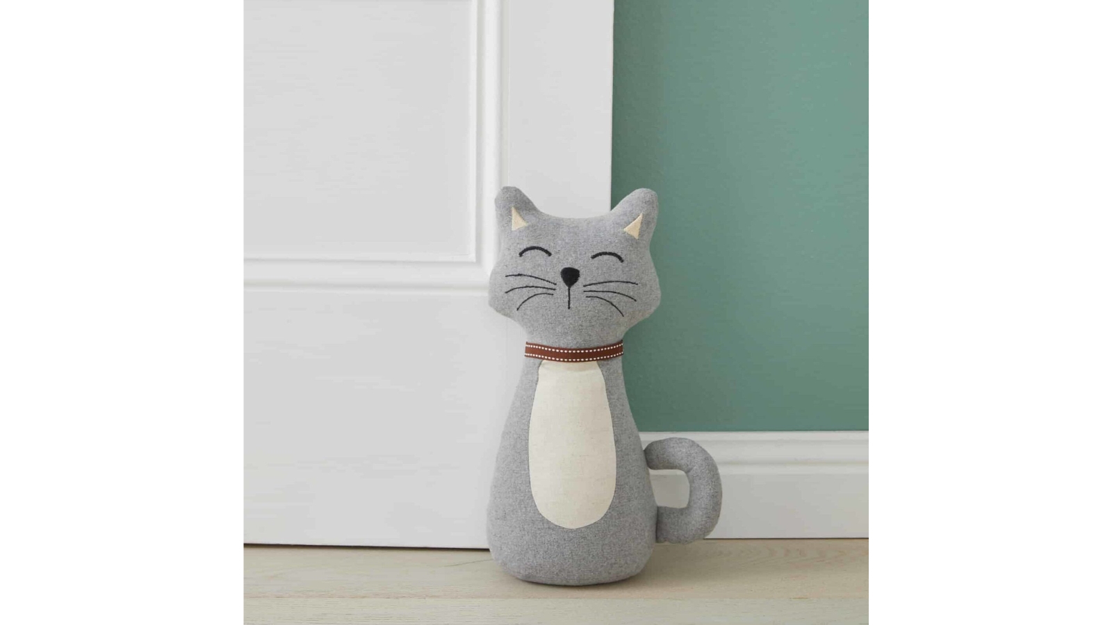 Pilbeam Living Cat Plush Door Stop Harvey Norman
