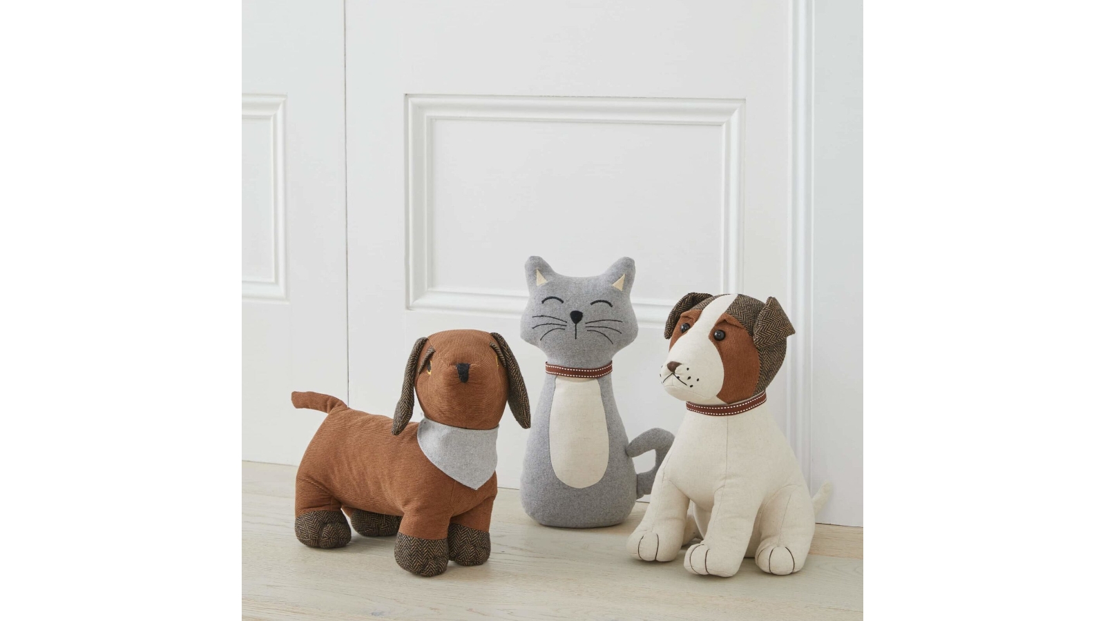 Pilbeam Living Cat Plush Door Stop Harvey Norman
