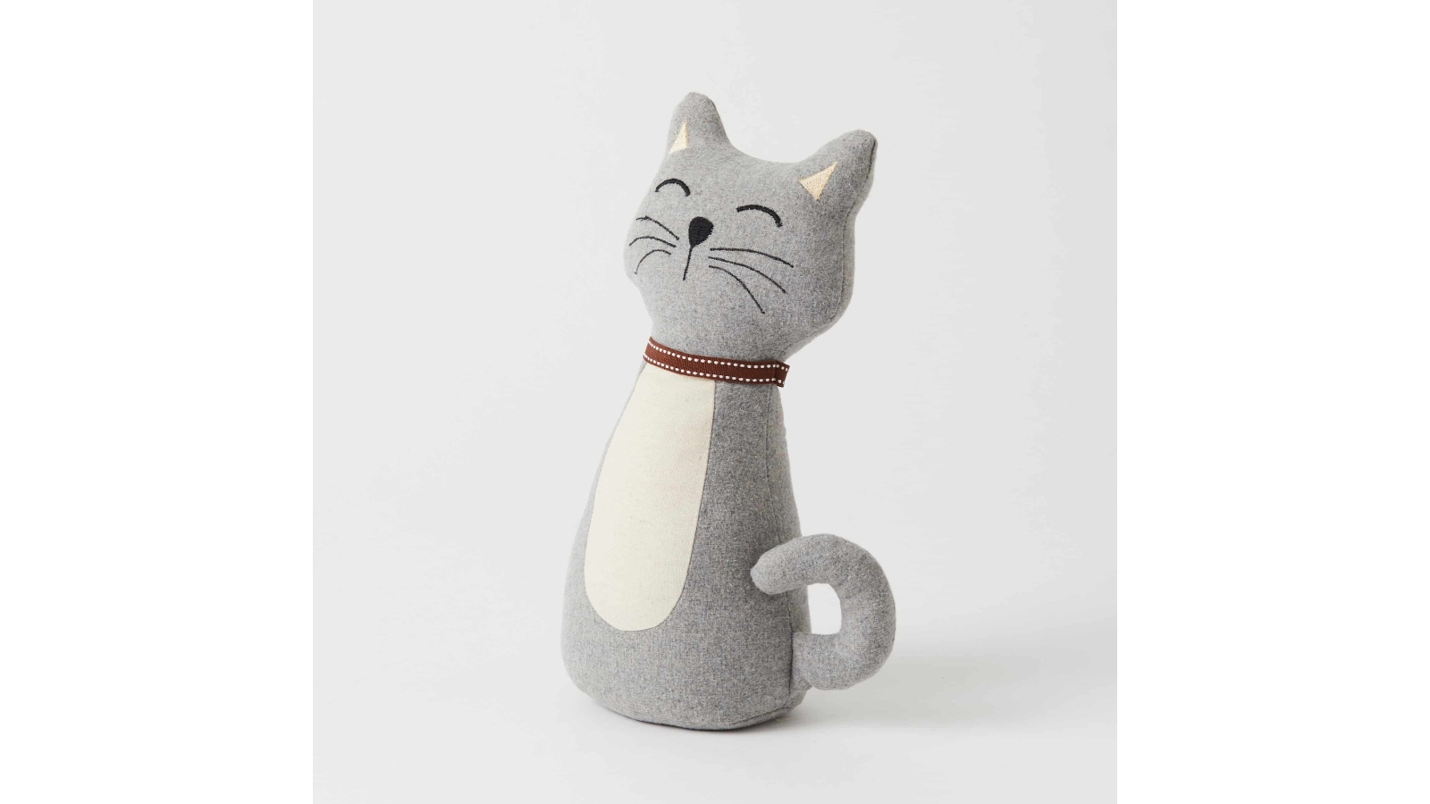 Pilbeam Living Cat Plush Door Stop Harvey Norman