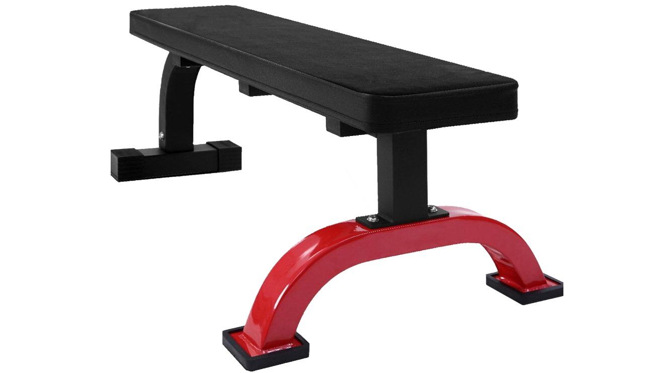 Bargains Online Flat Bench Weight Home Gym Black Harvey Norman