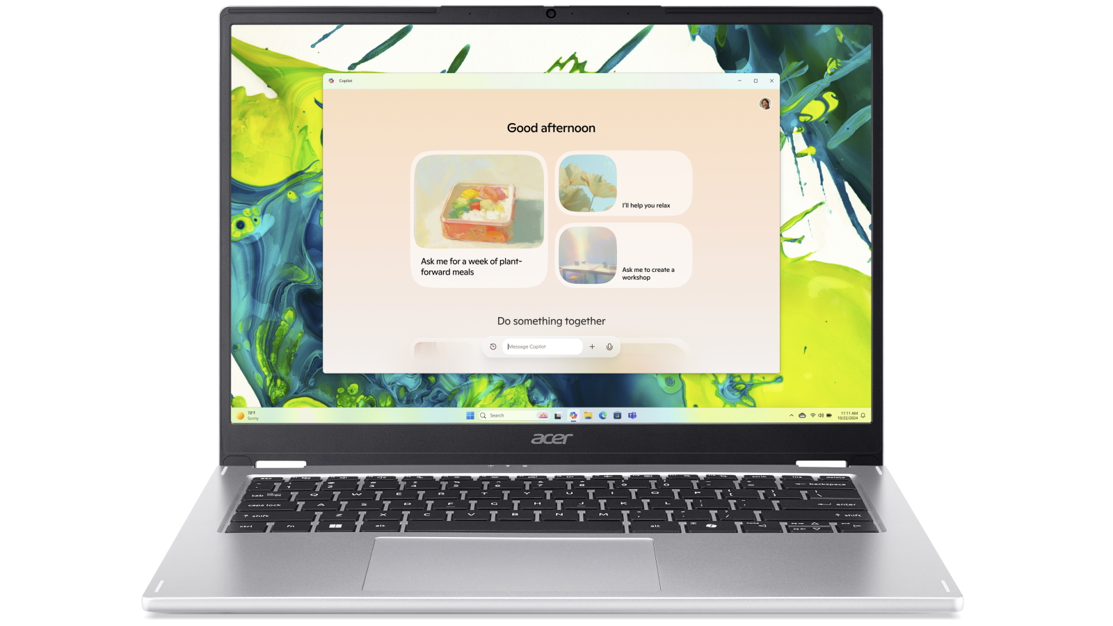 Acer Aspire Spin 14 14-inch Core Ultra 7-155U/16GB DDR4/512GB SSD 2-in-1 Laptop