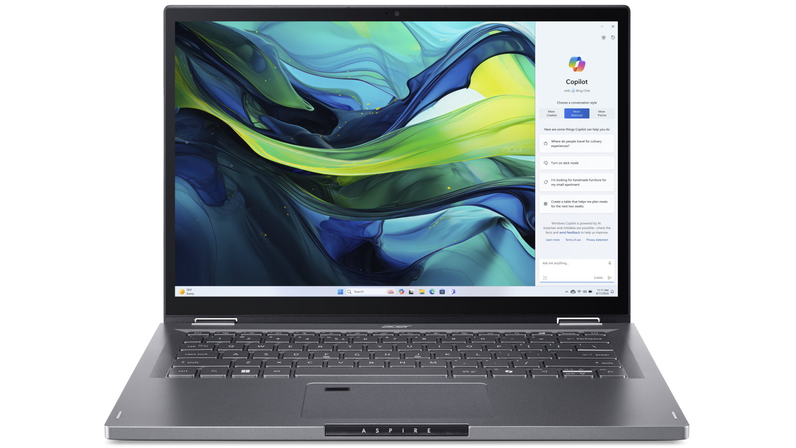 Acer Aspire Spin 14 14-inch Core Ultra 5-115U/16GB/512GB SSD 2-in