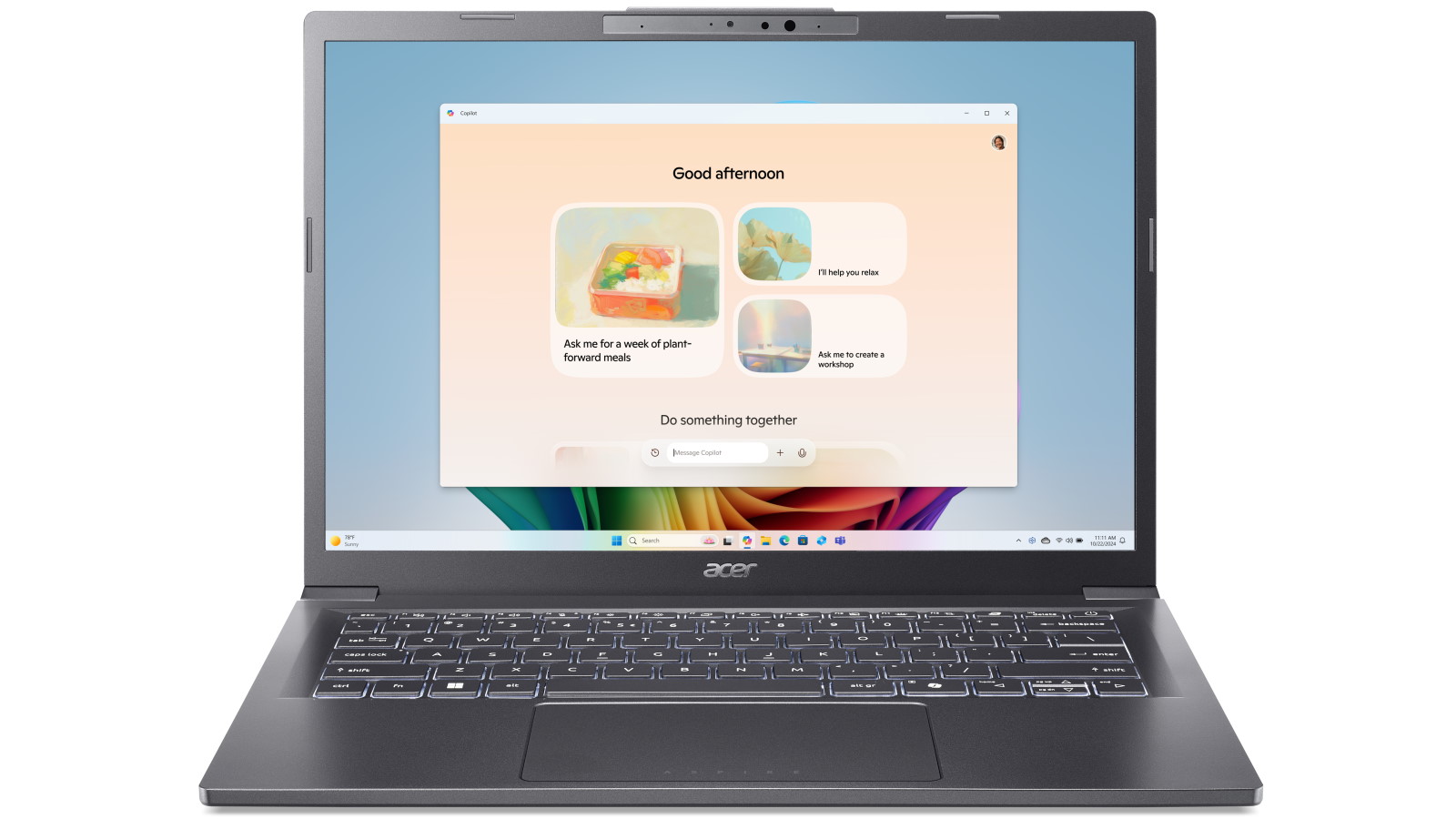 Acer Aspire 14 Core Ultra 7-256V/32GB/1TB SSD Next Gen Ai CoPilot+ Laptop |  Harvey Norman