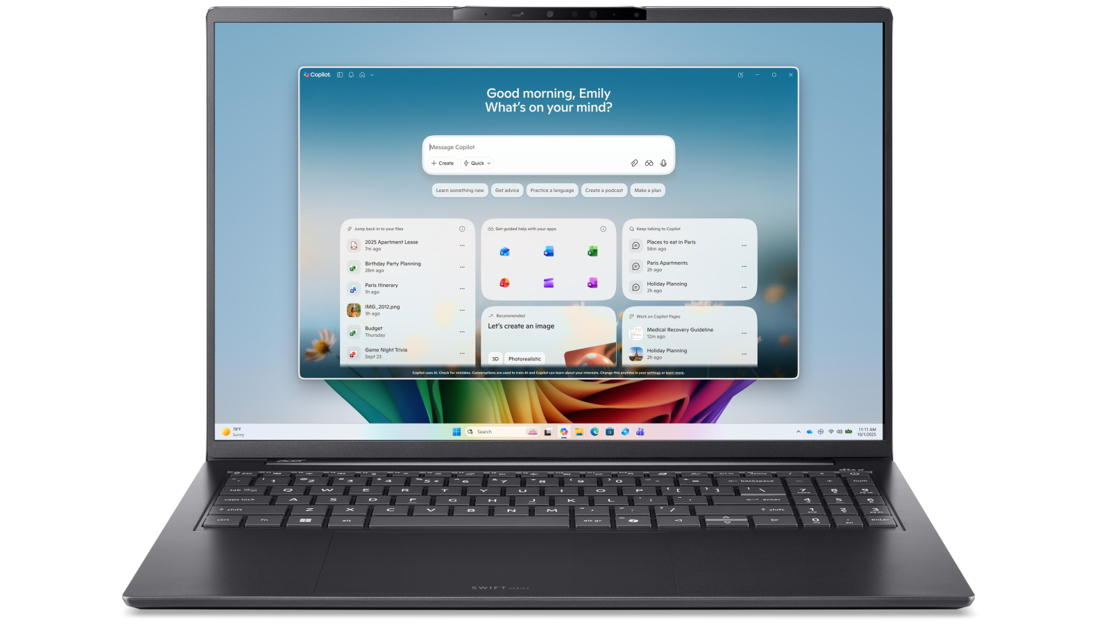 Acer Swift Go 16 AI 16-inch Core Ultra X9-388H/32GB/1TB SSD Next Gen AI CoPilot+ PC Laptop