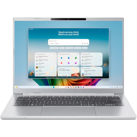 Acer Aspire 14 AI 14-inch Core Ultra 5-325/16GB/512GB SSD Next Gen AI CoPilot+ Laptop