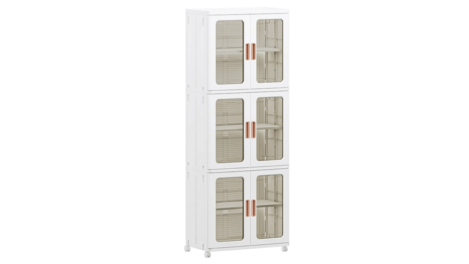  NNETB Foldable Plastic Storage Cabinet for Clothes & Toys