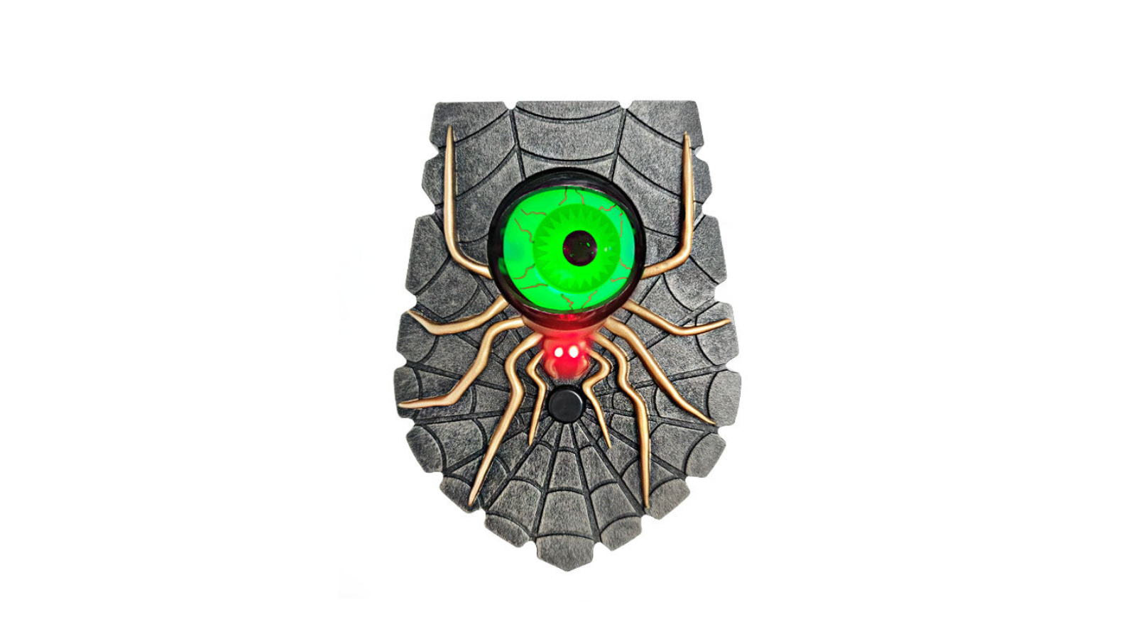 Megajoy Halloween Spider Doorbell Costume with Scary Eyeball Harvey