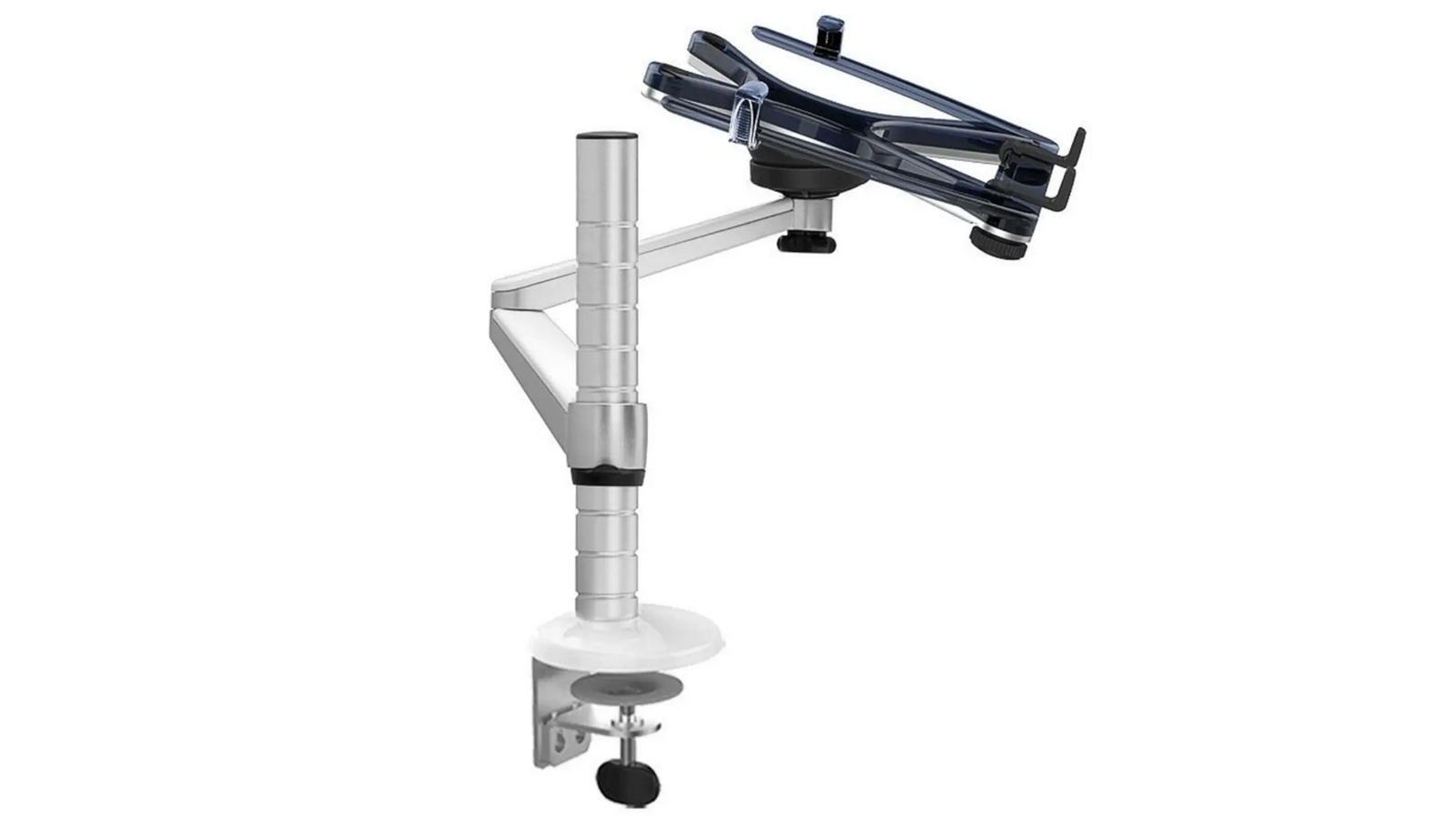 TODO Aluminium Single Arm Laptop/Tablet Desk Clamp Mount