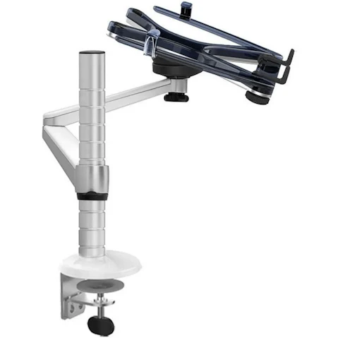TODO Aluminium Single Arm Laptop/Tablet Desk Clamp Mount