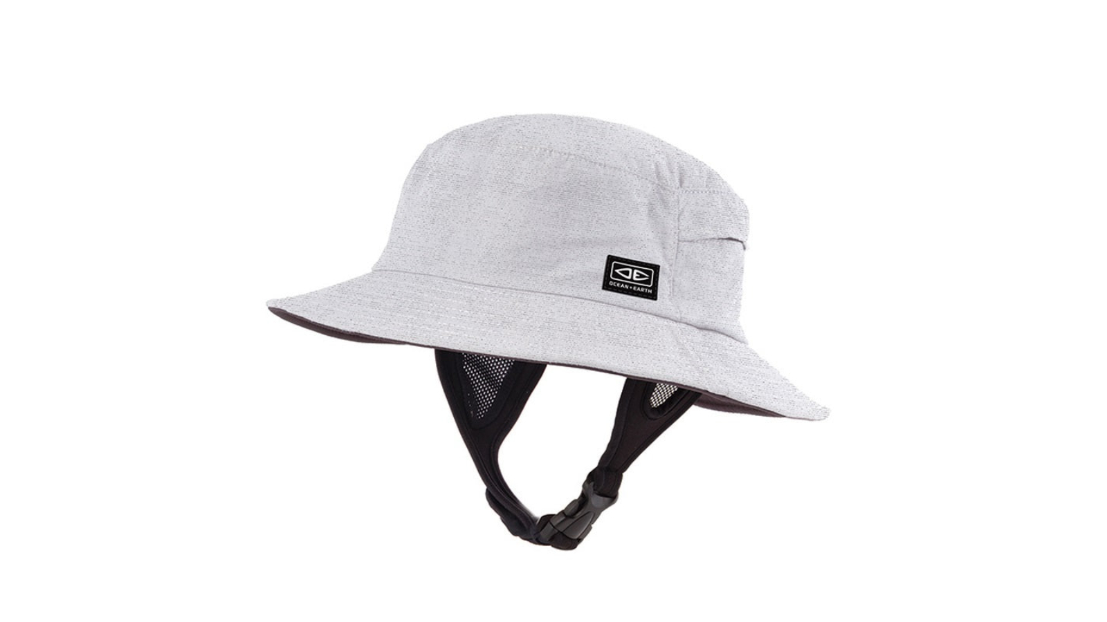 Ocean and Earth Bingin White Marle Adult Soft Peak Full Brim Surf Hat