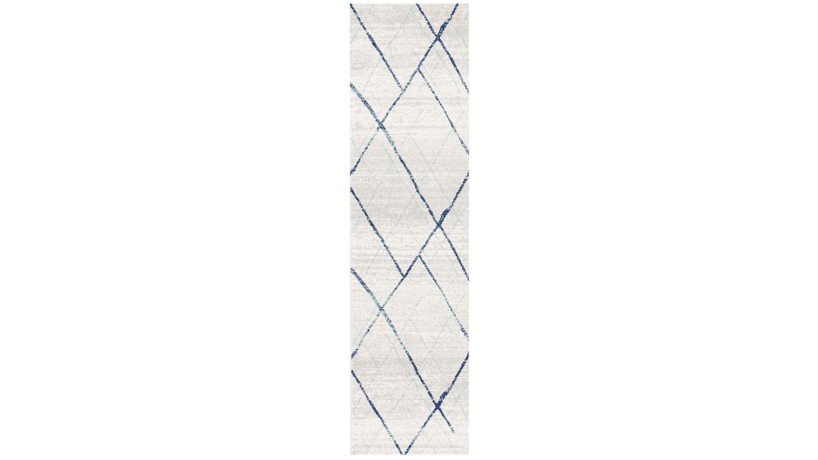 The Weave Studio Belle 452 Blue Runner Rug - 300 x 80cm
