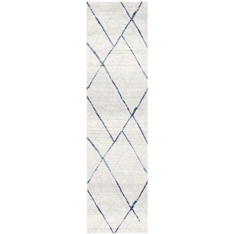 The Weave Studio Belle 452 Blue Runner Rug