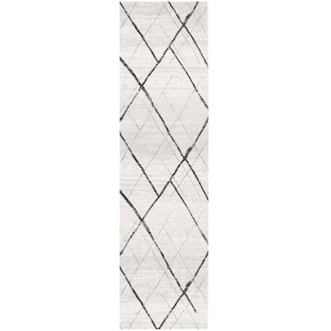The Weave Studio Belle 452 Grey Runner Rug - 300 x 80cm
