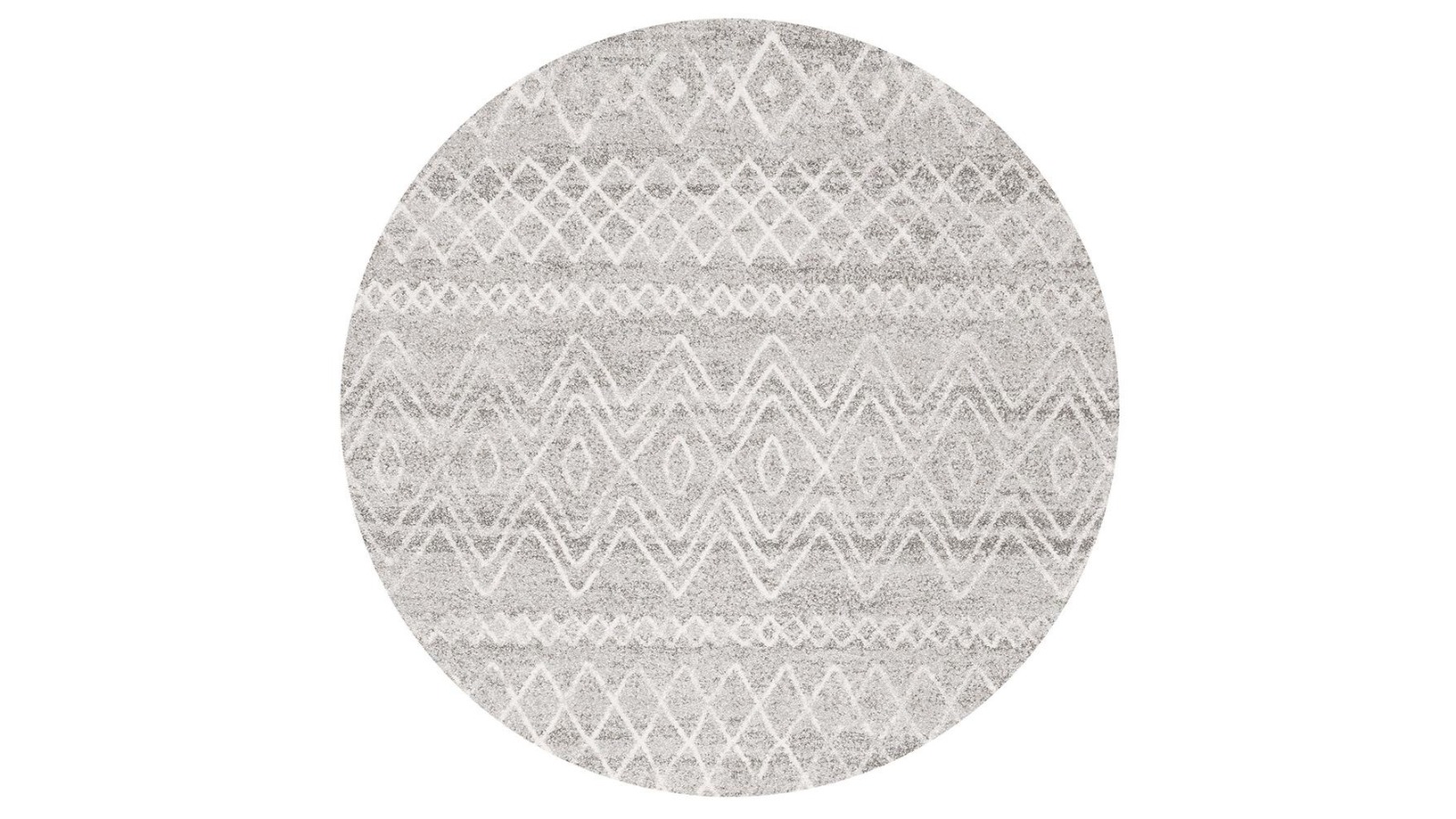 The Weave Studio Belle 453 Grey Round Rug