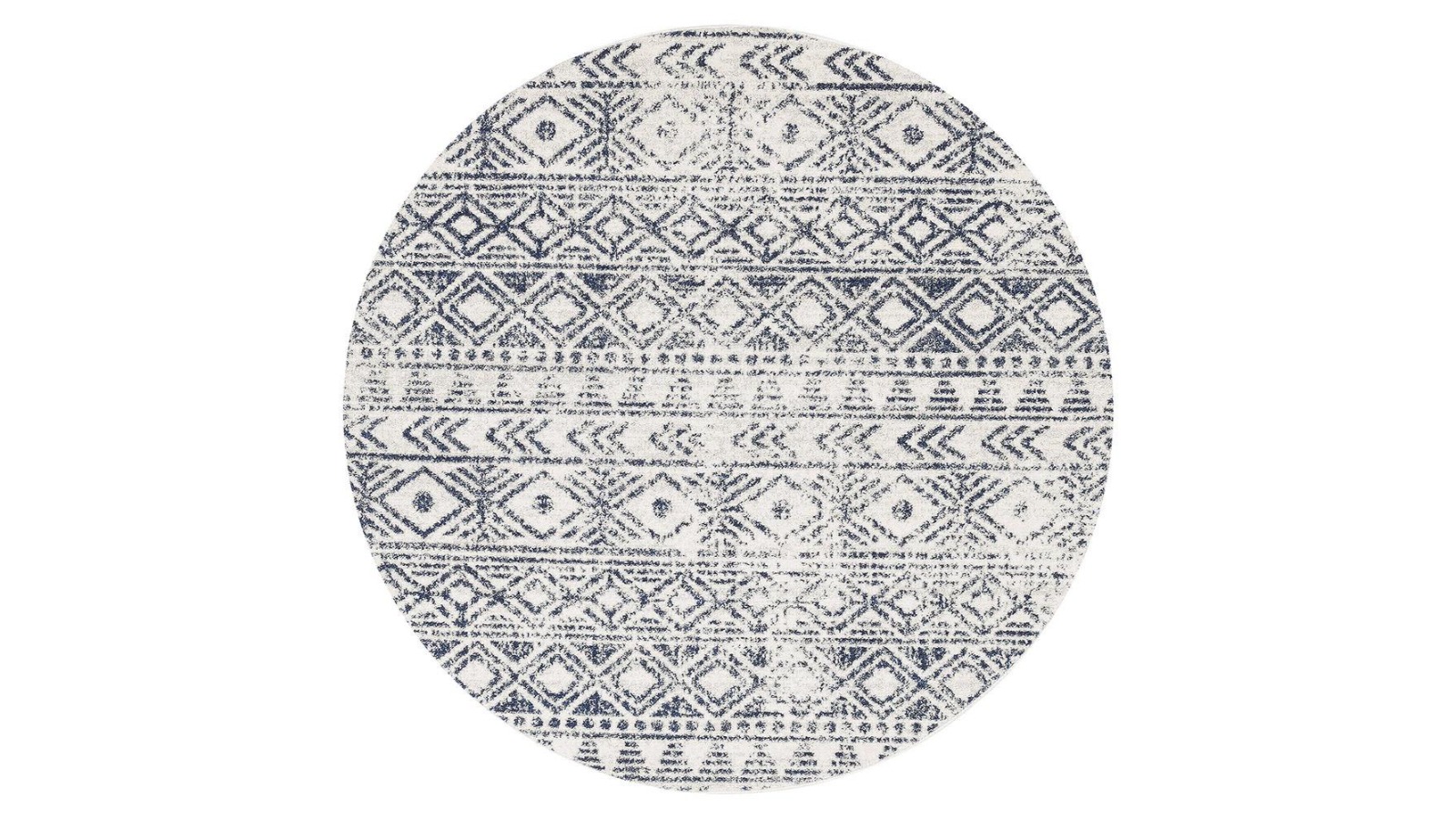 The Weave Studio Belle 456 Blue Round Rug