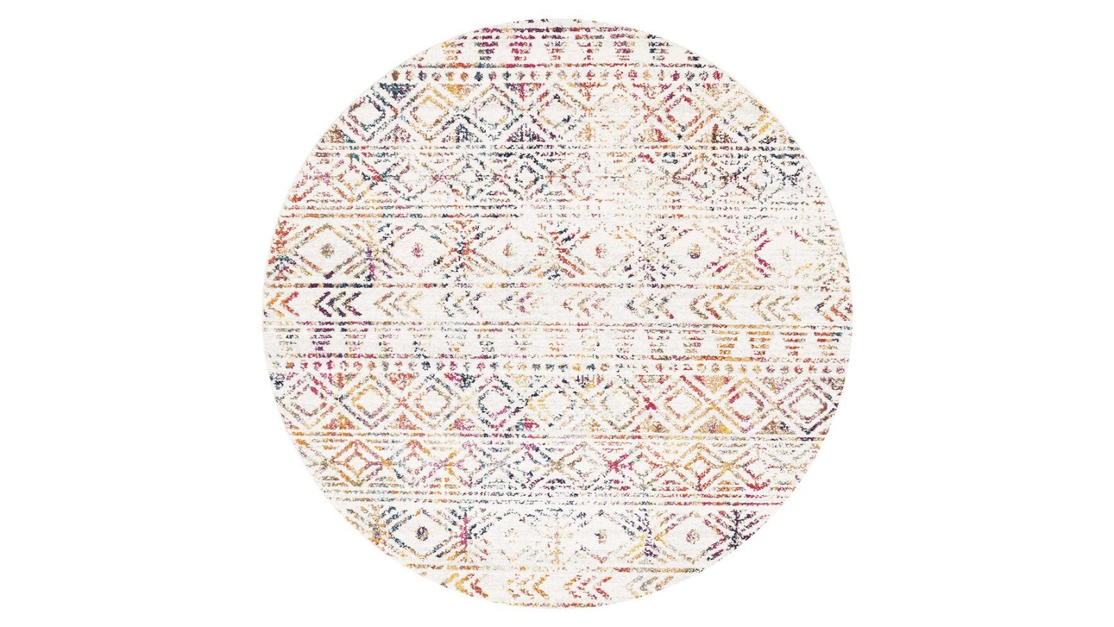 The Weave Studio Belle 456 Multi Round Rug