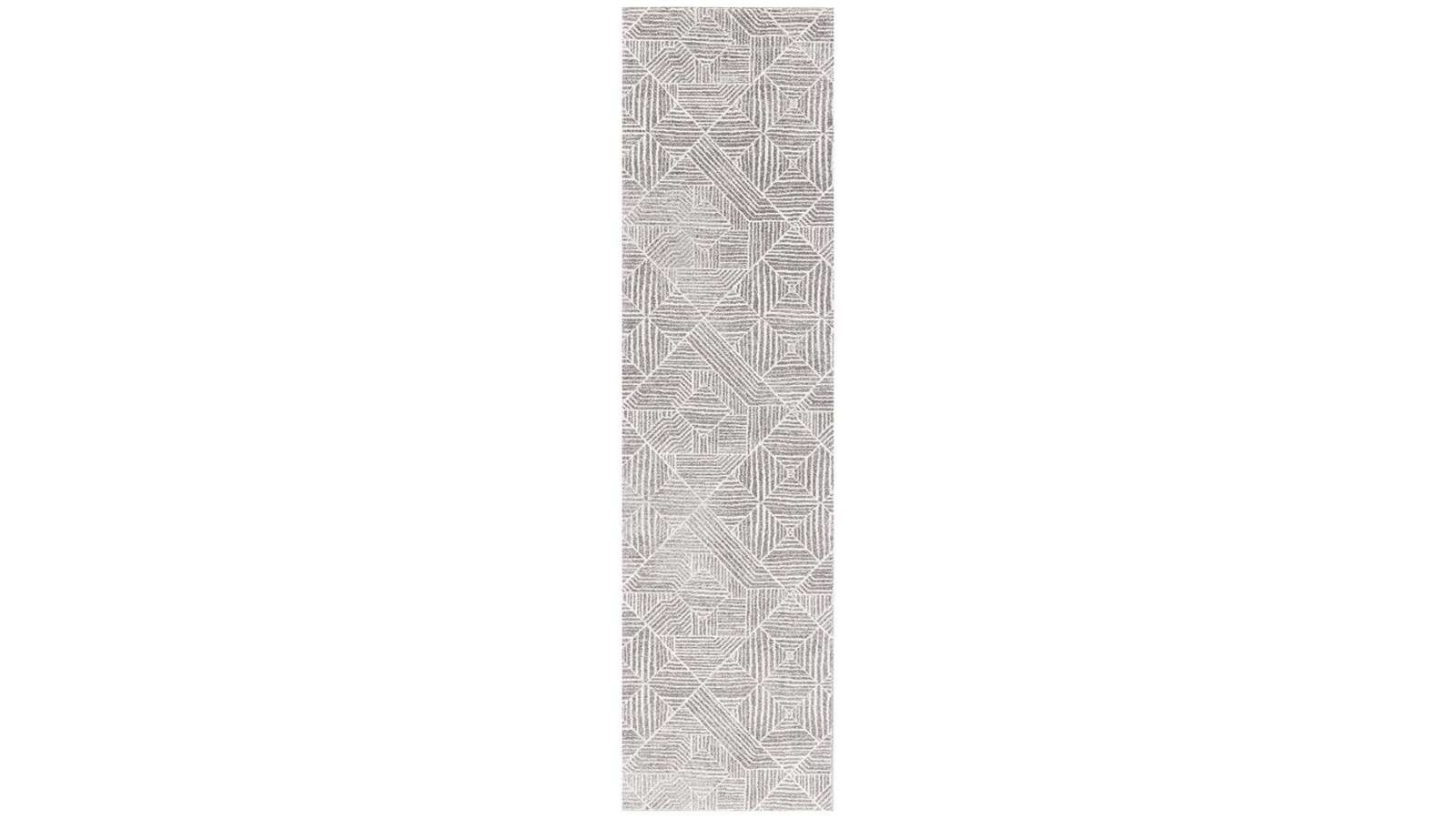 The Weave Studio Belle 457 Silver Runner Rug