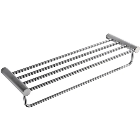 PLD Oasis Towel Shelf - Satin Nickel