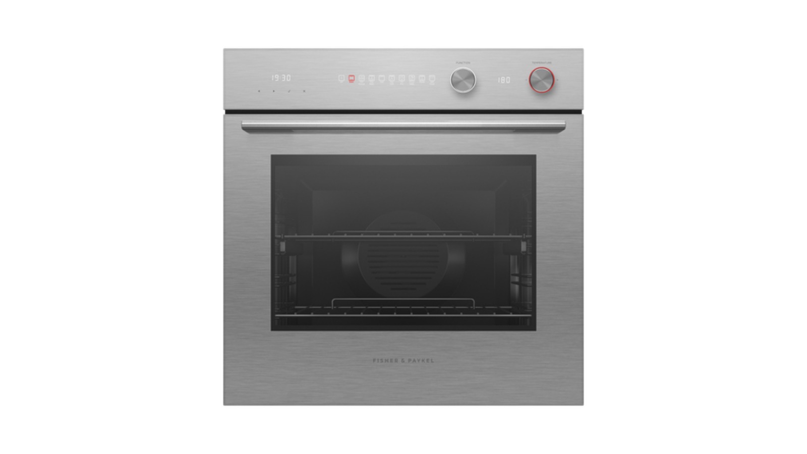 Fisher & Paykel 60cm Series 7 Contemporary Pyrolytic Oven - Brushed Silver