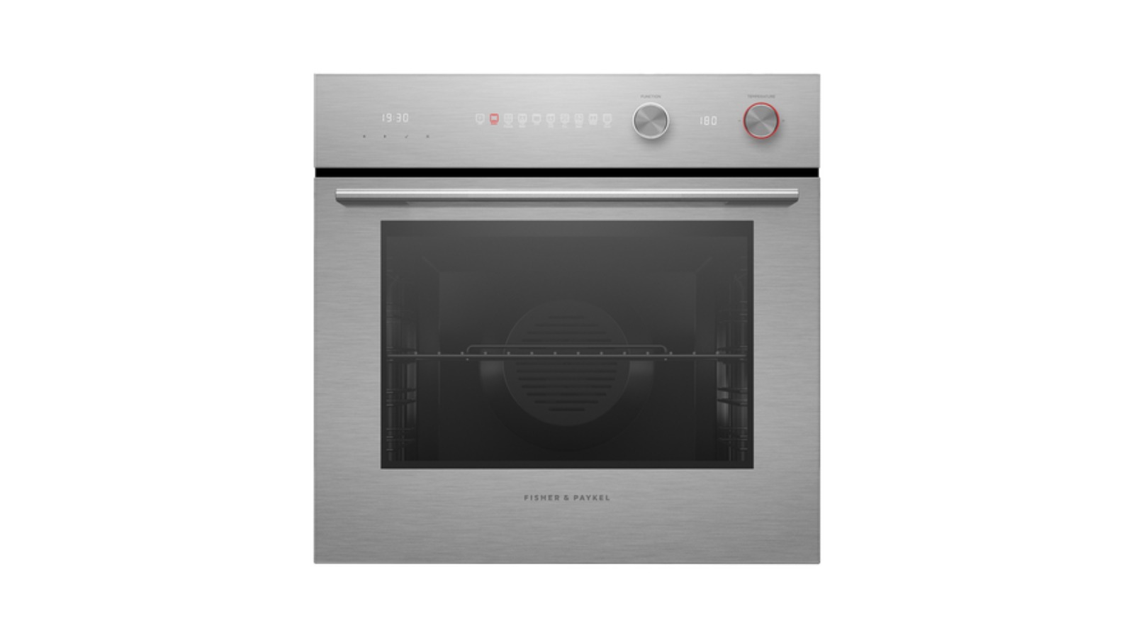 Fisher & Paykel 60cm Series 5 Contemporary Pyrolytic Oven - Brushed Silver