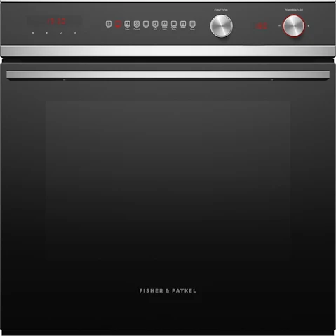 Fisher & Paykel 60cm Series 7 Contemporary Pyrolytic Oven 9 Function - Stainless Steel