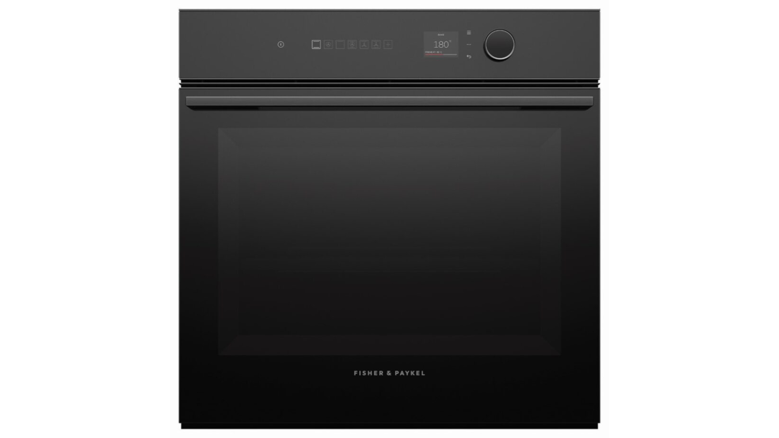 Fisher & Paykel 60cm Series 7 Minimal Pyrolytic Oven 16 Function - Black