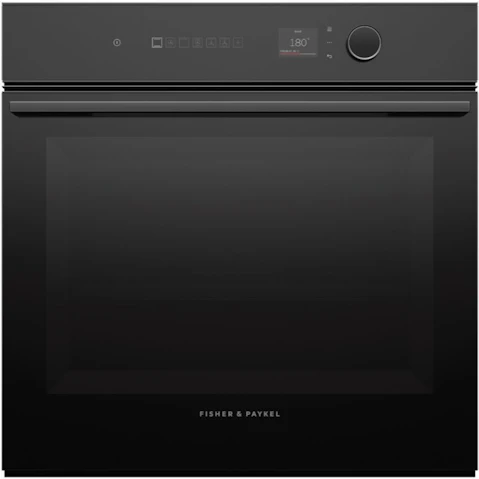 Fisher & Paykel 60cm Series 7 Minimal Pyrolytic Oven 16 Function - Black