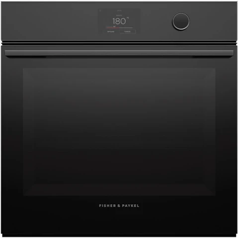 Fisher & Paykel 60cm Series 9 Minimal Pyrolytic Oven - Black