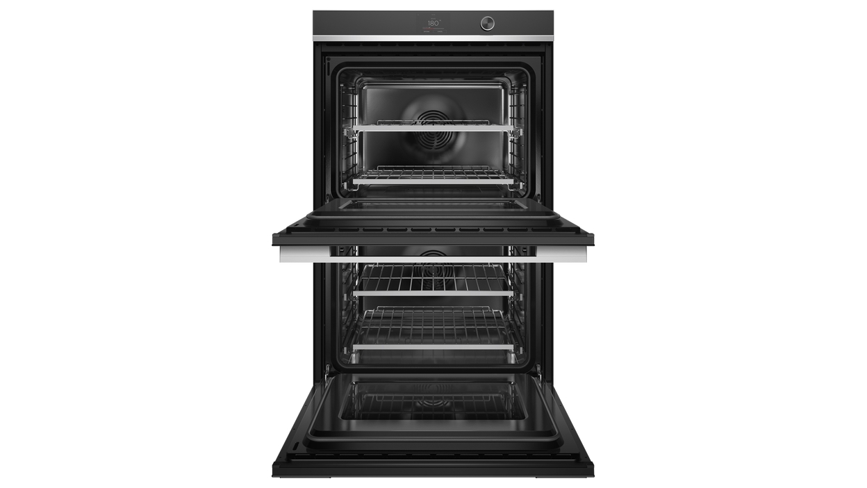 Fisher & Paykel 760mm Series 9 17Function Contemporary Double Oven