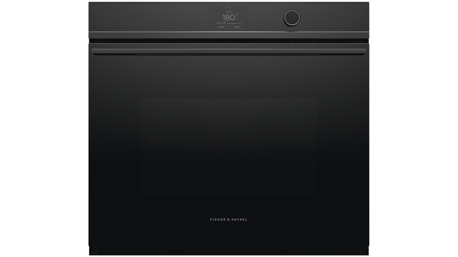 Fisher & Paykel 76cm Series 9 Contemporary Pyrolytic Oven - Black