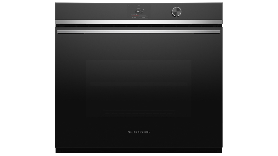 Fisher & Paykel 76cm Series 9 Contemporary Pyrolytic Oven - Stainless Steel