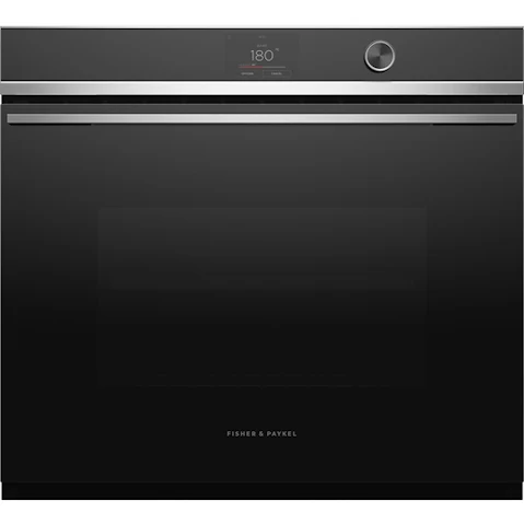 Fisher & Paykel 76cm Series 9 Contemporary Pyrolytic Oven - Stainless Steel
