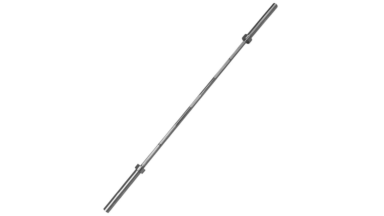 Orbit Fitness 17.5kg Olympic Bar with Weight Plate Clamp Lock