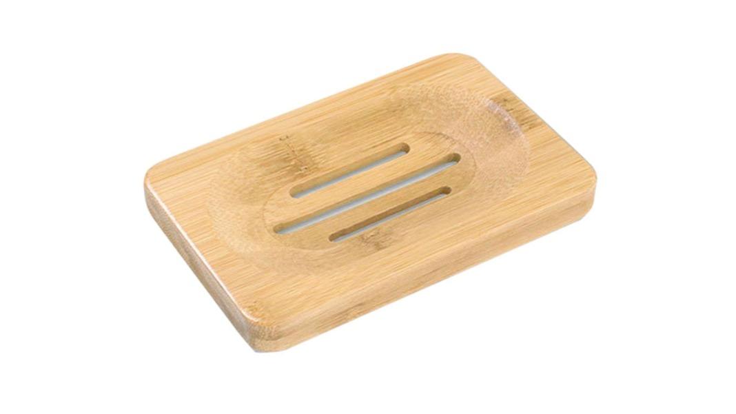 NNEOBA Natural Bamboo Soap Dishes Tray Holder