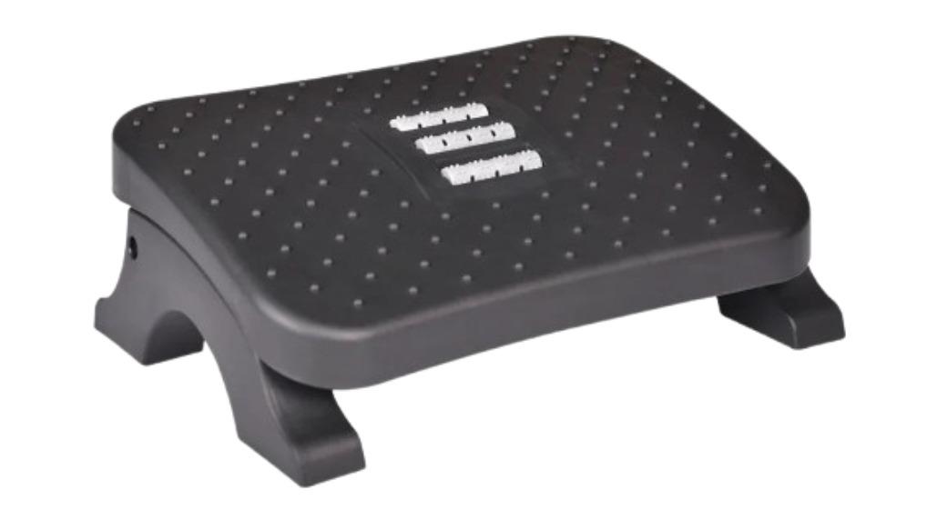 NNEOBA Ergonomic Under Desk Footrest with Massage Roller