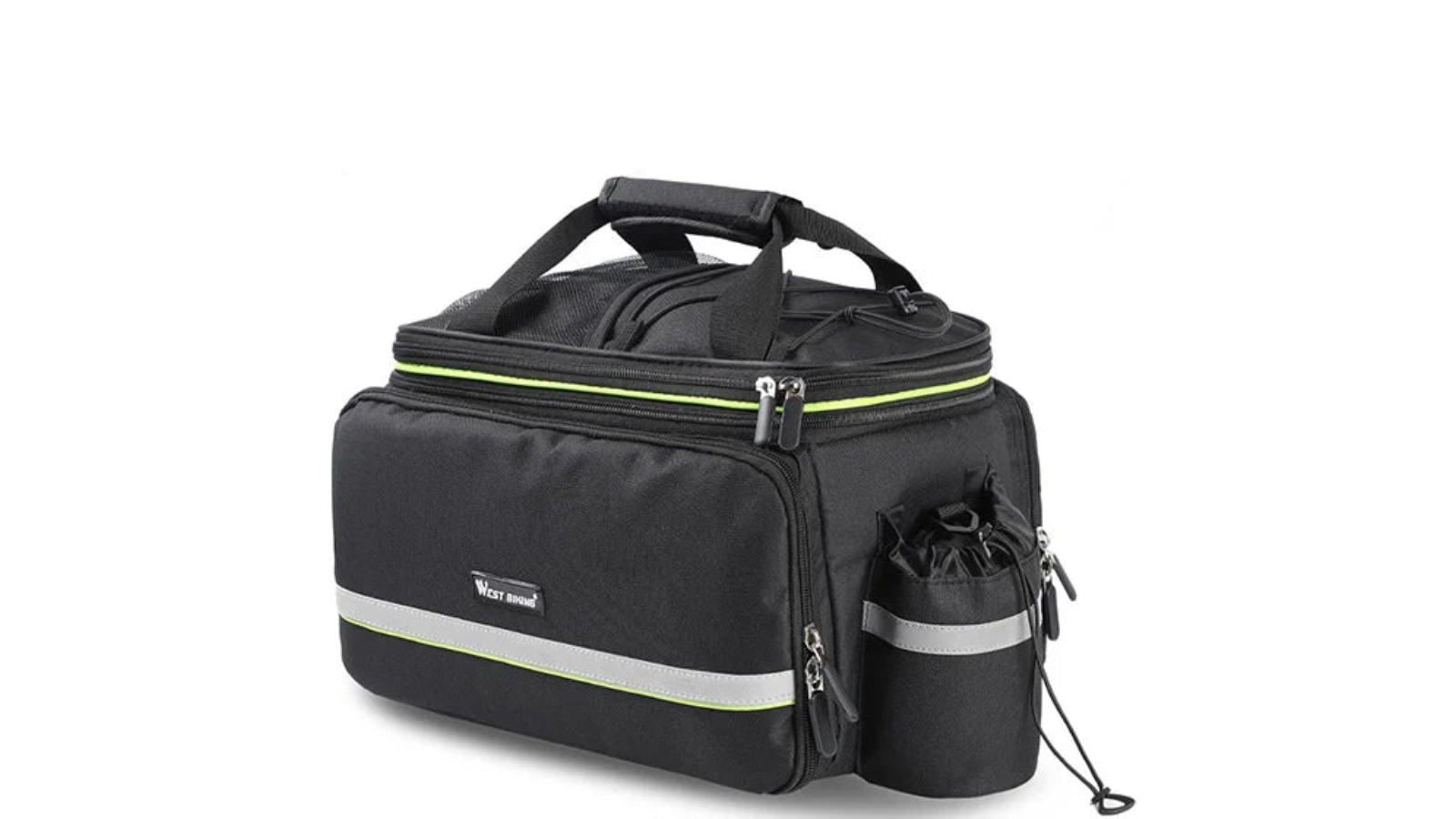 NNEOBA 3-in-1 Waterproof Bike Trunk Bag - Black