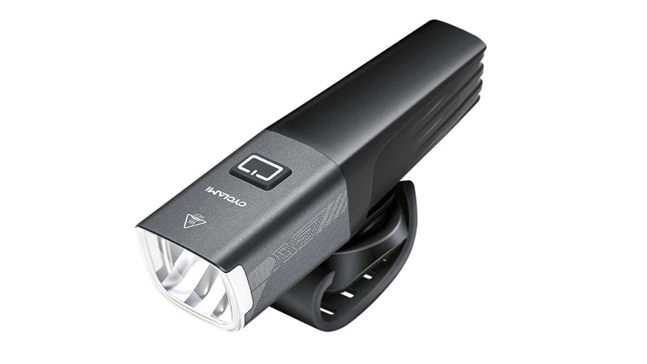 NNEOBA 1000LM USB Rechargeable Smart Bike Head Light - Black