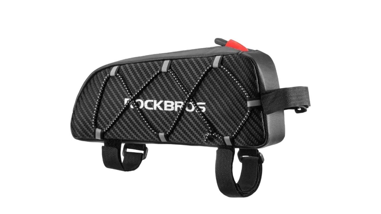 NNEOBA 1 Litre Waterproof Top Tube Ultralight Cycling Bag - Black