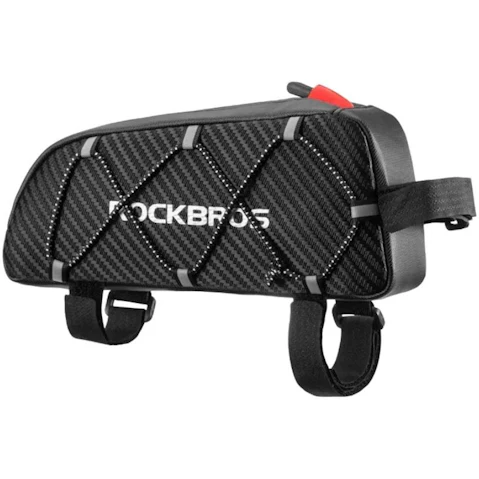 NNEOBA 1 Litre Waterproof Top Tube Ultralight Cycling Bag - Black