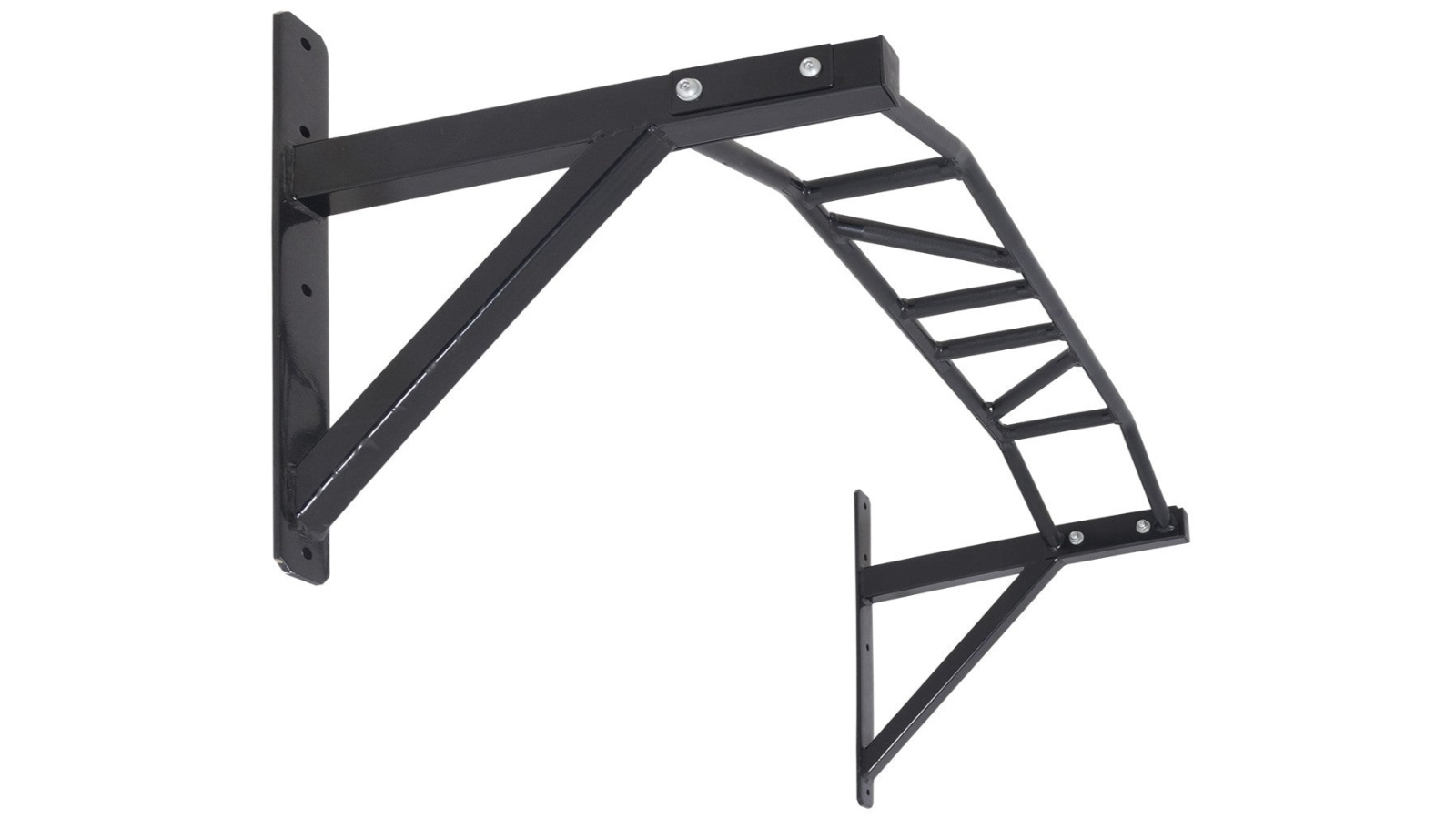 Orbit Fitness Wall Mount Multi-Grip Chin Up Bar