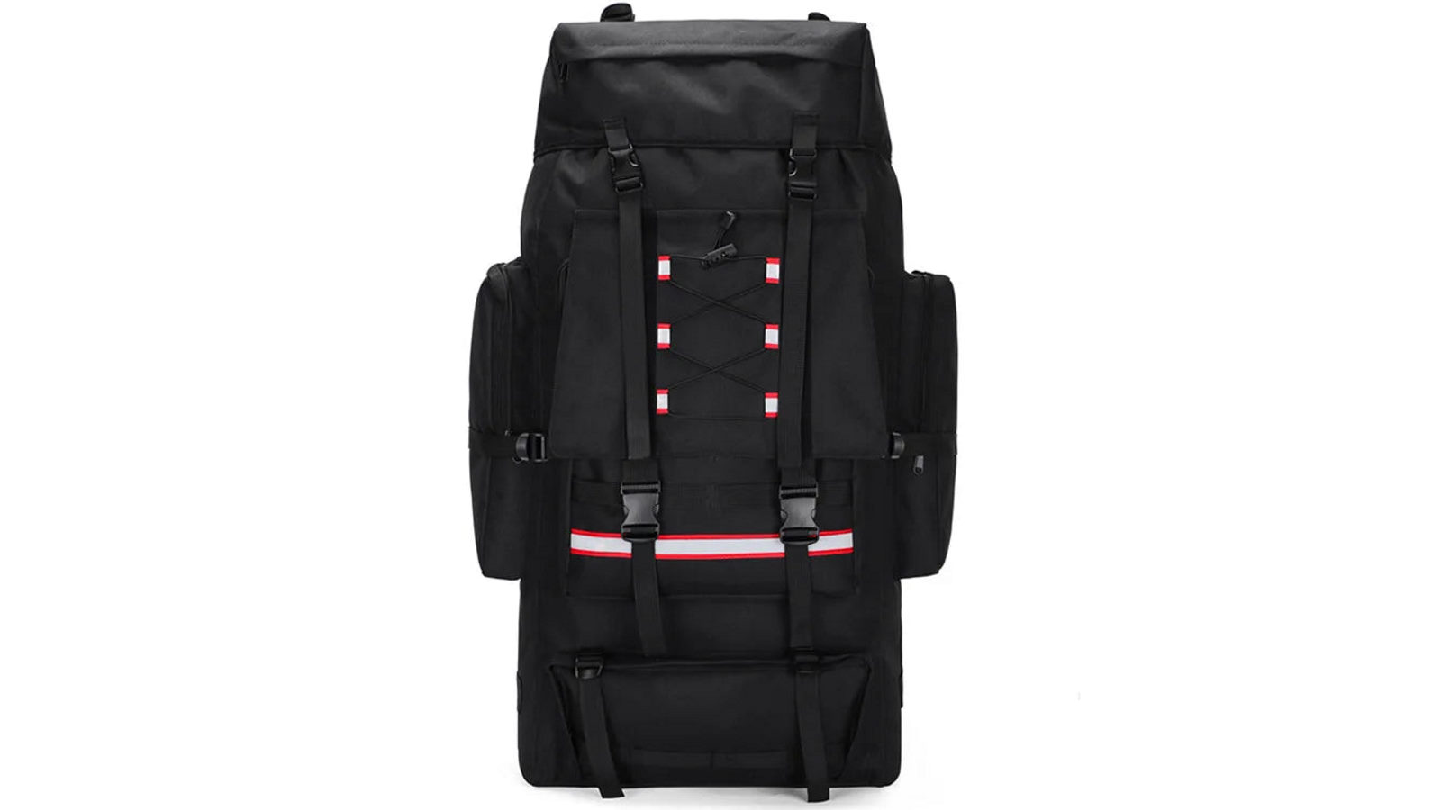 NNEOBA Tactical Hiking Backpack Molle Rucksack - Black